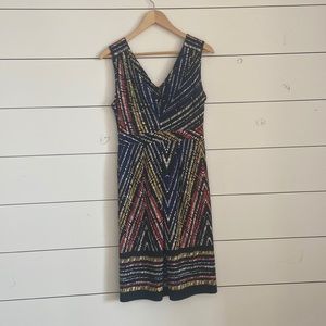 Cato, black & multi-colored Dress